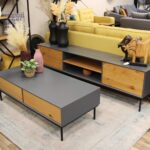 מזנון ושולחן לסלון ראם 8060