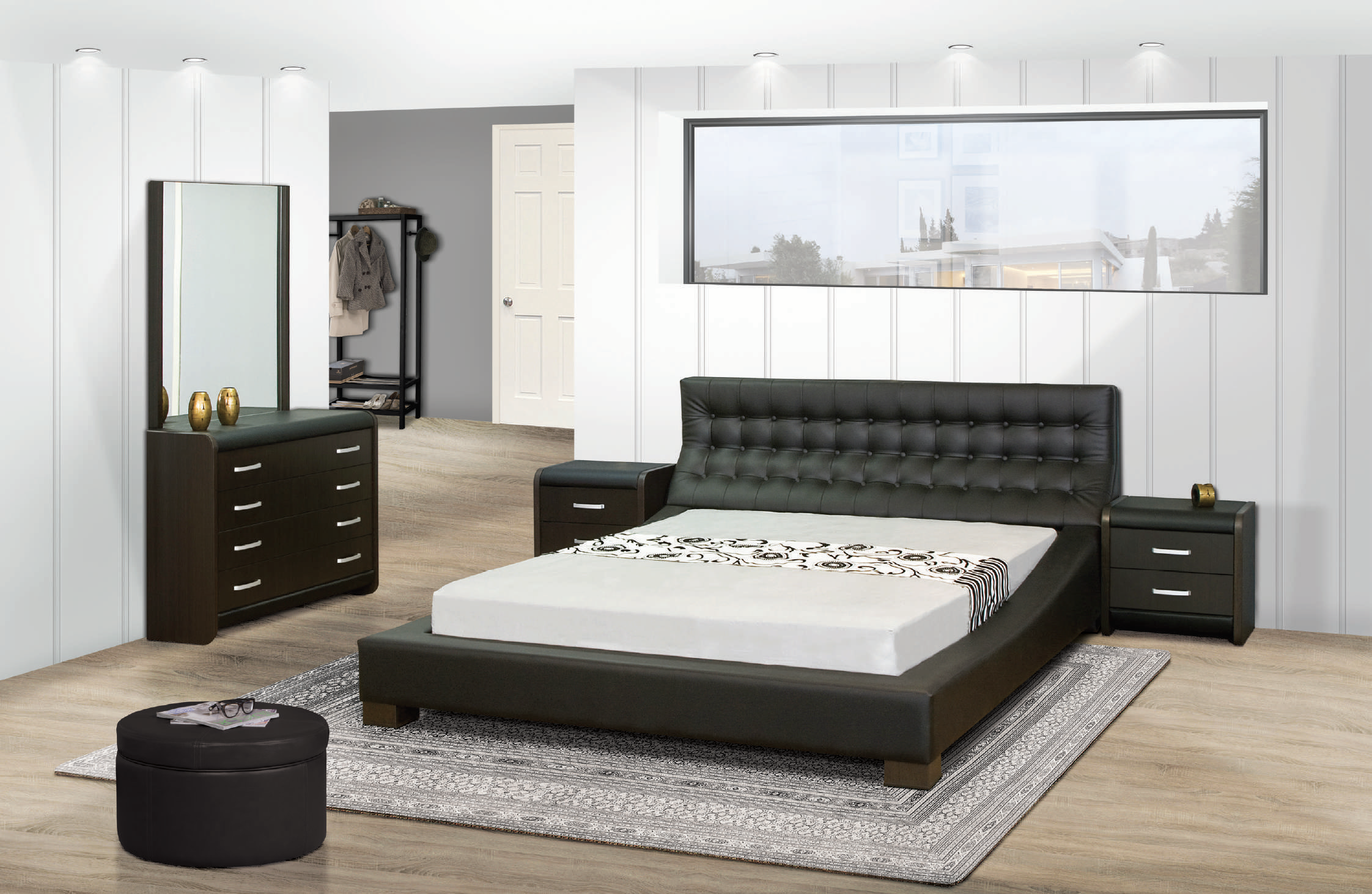 הונג-קונג מיטה מרופדת דגם M הונג קונג – תמונה 1