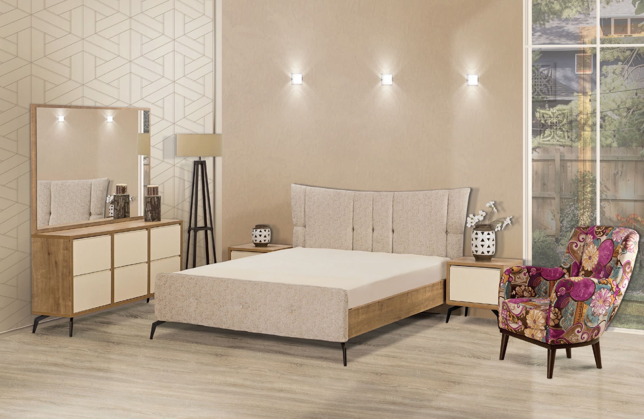 סאן-טרופה חדר שינה דגם סאן טרופה M – תמונה 1