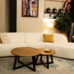 זוג שולחנות לסלון ראם 8066